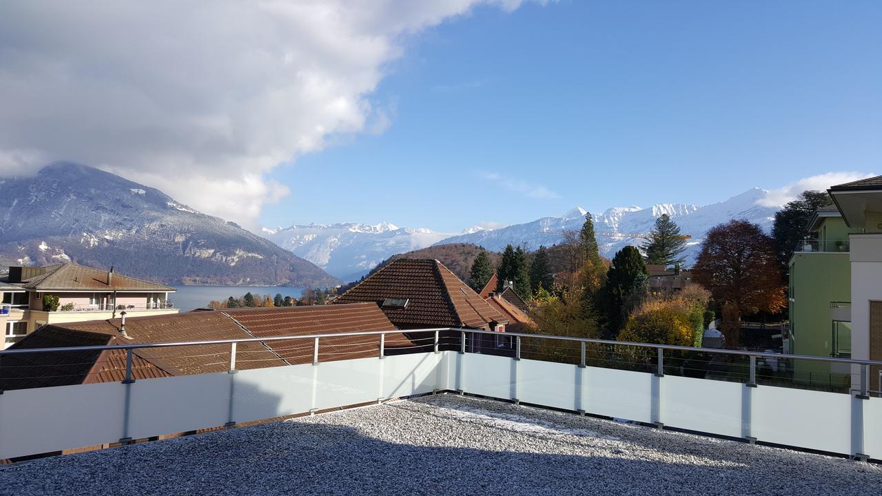 Attika Wohnung Spiez Exterior photo