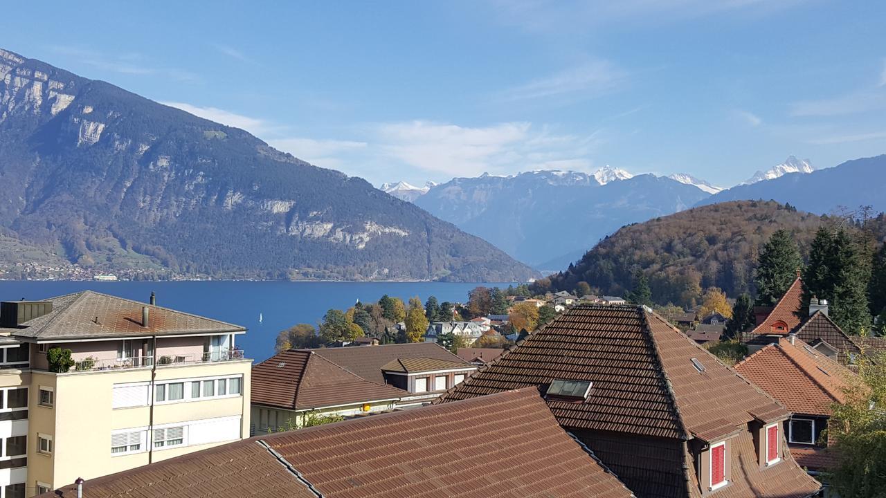 Attika Wohnung Spiez Exterior photo