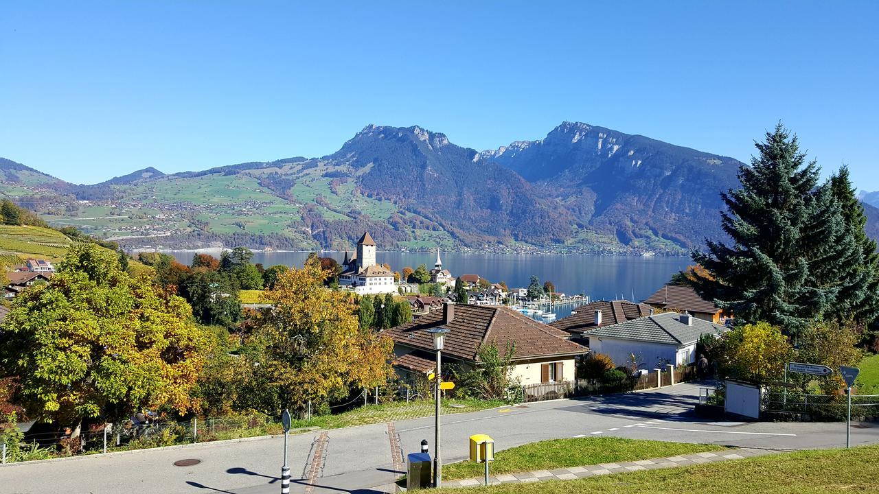 Attika Wohnung Spiez Exterior photo