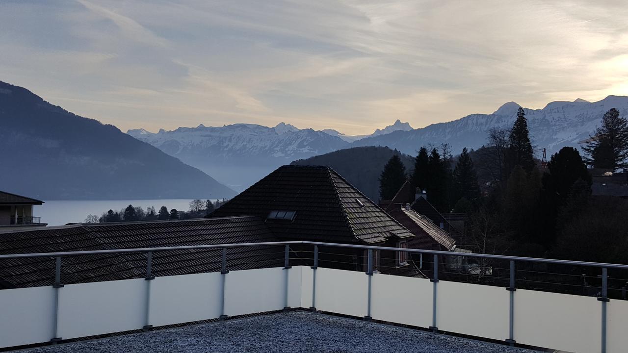 Attika Wohnung Spiez Exterior photo