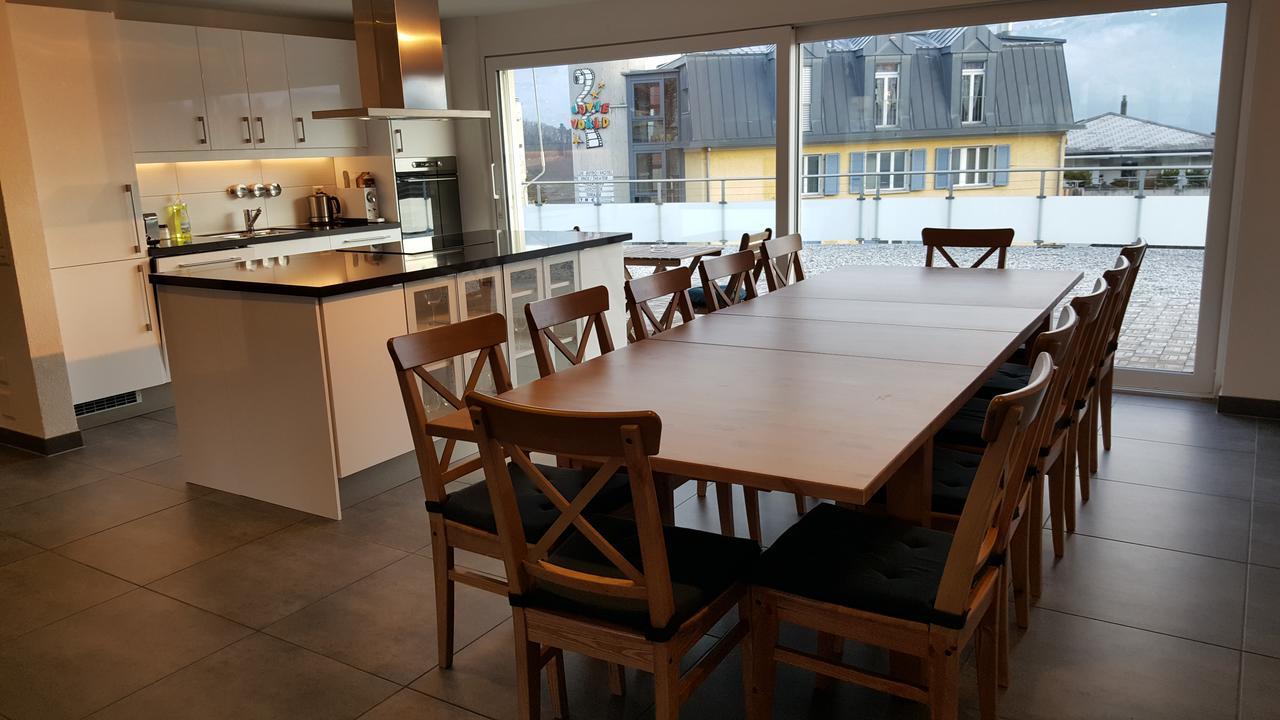 Attika Wohnung Spiez Exterior photo