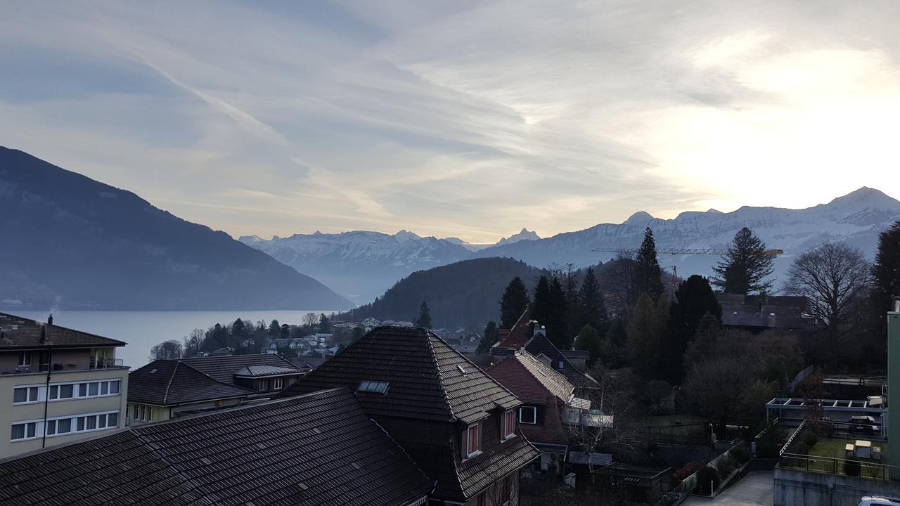 Attika Wohnung Spiez Exterior photo