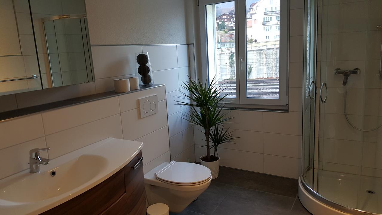 Attika Wohnung Spiez Exterior photo